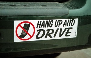 hang up and drive